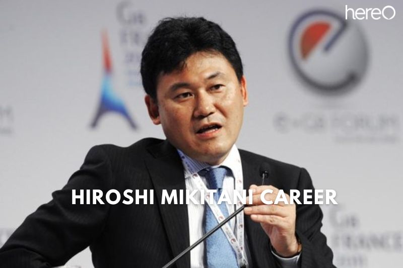 Hiroshi Mikitani Career