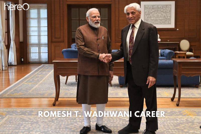 Romesh T Wadhwani Career